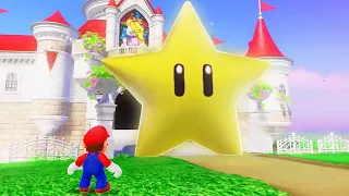 What happens when Mario collects the ULTIMATE Super Star in Super Mario Odyssey?