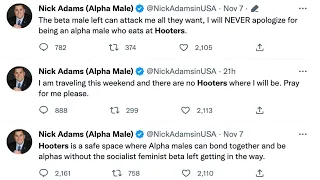 alpha males love hooters