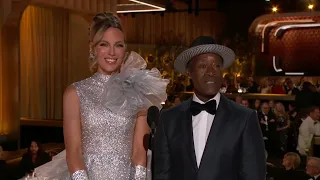 Kate Beckinsale & Don Cheadle Present Best Female Actor – Motion Picture Drama I 81st Golden Globes