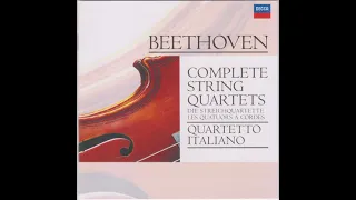 Ludwig van Beethoven — String Quartet No.4 in C minor, Op.18 No.4 — Quartetto Italiano, 1975
