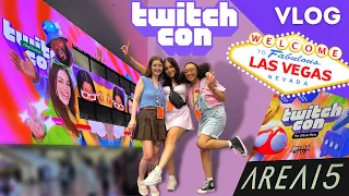 this is what TwitchCon is like as a Twitch Partner | Las Vegas 2023 | VLOG | PART 1