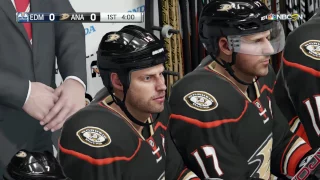 NHL 17 - Edmonton Oliers vs Anaheim Ducks Playoff Simulation R2 (Best of 3 games)