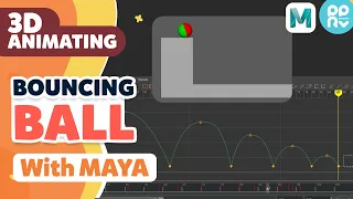 How to Animate Bouncing Ball with Maya - PAPARAVA Animation School