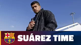 A day in the life of Luis Suárez