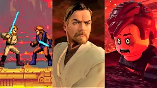 Anakin vs Obi-Wan Scene in Star Wars Games (2005 - 2022)