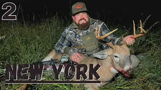 Self Filmed NY Whitetail Bow Hunt | Two Tags Punched in Early October