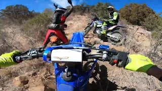 My body SHUT DOWN - yz250x hard enduro