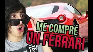 ME COMPRÉ UN FERRARI?!