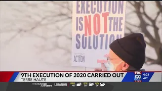 Man dies in 9th federal execution of 2020