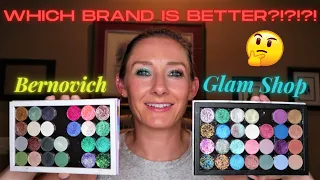 Bernovich vs Glam Shop | Are both brands equally amazing or is one the ultimate champion??