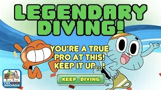 Gumball: Splash Master - Gumball & Darwin reach Legendary Diving Status (Cartoon Network Games)