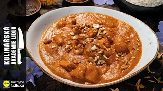 Kuře v máslové omáčce – Butter chicken - Roman Paulus - Kulinářská Akademie Lidlu