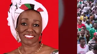 SO SAD - WHY DID THEY DO THAT TO NANA KONADU AS JOHN MAHAMA SEND'S MESSAGE TO NANA ADDO