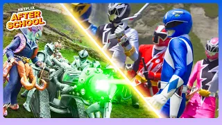 EPIC Power Rangers Cosmic Battle! ⚡ Power Rangers Cosmic Fury | Netflix After School