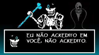 Undertale, mas o Papyrus continua não acreditando em mim