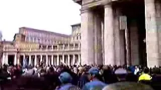 Pope Benedict XVI's Inaugural Mass Crowds