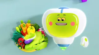 Тикабо - Овощи - серия 18 - мультфильм для малышей