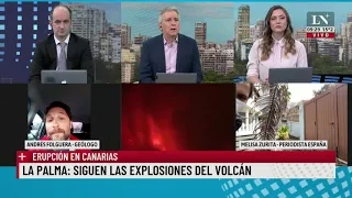 Canarias: el volcán está en su fase más explosiva