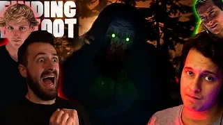 JAKE PAUL AND BEAR GRYLLS HUNT BIGFOOT!? | BIGFOOT (Finding Bigfoot With TheClumsyKing)