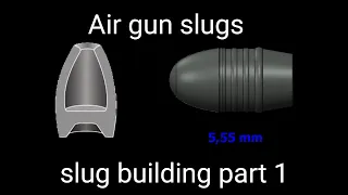 part 1.    making your own airgun slugs and testing them.