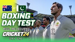 AUSTRALIA v PAKISTAN - Boxing Day Test | Day One - Cricket 24 Gameplay