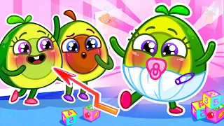 Avocado Baby's First Steps! 👣🤩 || Best Cartoon by Pit & Penny Stories 🥑💖