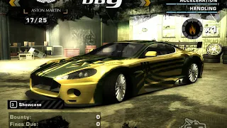 Need for Speed: Most Wanted (2005) Career Garage