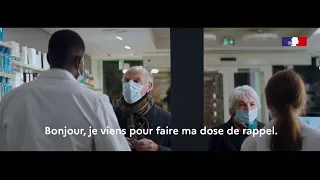 Vaccin covid-19 Dose de rappel  Ministère des Solidarités et de la Santé Pub 55s
