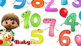 Sayım Şarkısı | Charlie & the Numbers ile 1'den 10'a kadar sayılarla tanışın | BabyTV Türkçe