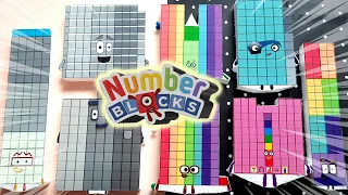 Unlocking the Mystery of Numberblocks 1 go 100 v 300 ASMR Gun Shot | Looking For Alphablocks Real