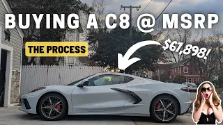 CURIOUS IF YOU CAN AFFORD A C8? | MONTHLY PAYMENT BREAK-DOWN | FINDING MSRP C8'S | TOTAL WAIT TIME