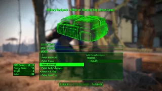 Fallout 4 Creation club military backpack worth it?