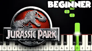 Theme from Jurassic Park | BEGINNER PIANO TUTORIAL + SHEET MUSIC by Betacustic