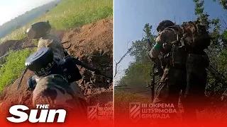 Ukrainian Battalion enters area controlled by Russian forces near Bakhmut