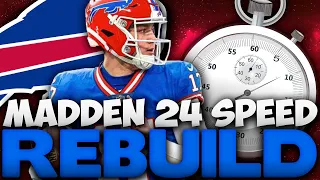 Josh Allen Finally Gets a Run Game! Madden 24 Buffalo Bills Speed Rebuild