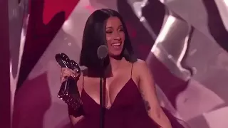 CARDIB won best new artist iheartRadio awards 2018 Speech