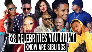 28 Kenyan Celebrities You Did Not Know Are Siblings | Media Celebrities Who Are Related By Blood