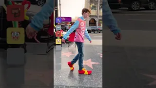 CRAZY SHOES MOONWALK CHALLENGE! Behind the Scenes https://youtu.be/tAt34NMbKco MERRICK & #shorts