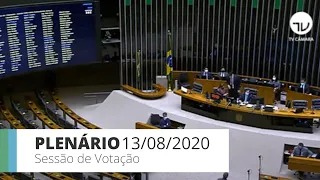 Plenário - Deputados aprovam urgências e adiam votação de projetos - 13/08/20 (12:17)