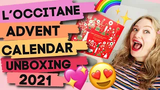 L'occitane Beauty Advent Calendar 2021 Unboxing! £140 for £99!!