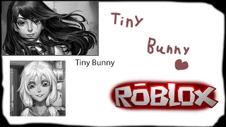 Фотосессия во дворе!Tiny bunny Roblox