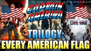 Every American Flag in the Captain America Trilogy