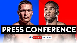 USYK VS JOSHUA 2 | LIVE PRESS CONFERENCE