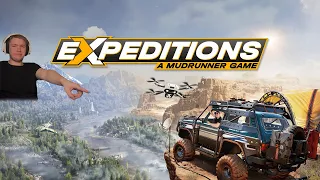 МЕСИМ ГРЯЗЬ ПО РУССКИ! УРАЛ ЗАСТРЯЛ?! - EXPEDITIONS A MUDRUNNER GAME