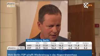 Abgeordnetenhauswahl in Berlin: Interview mit Klaus Lederer am 18.09.2016