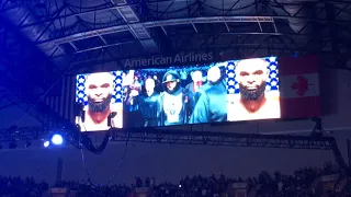 UFC 228 live walkout Tyron “the chosen one” Woodley #andstil 4th title defense epic night in Dallas