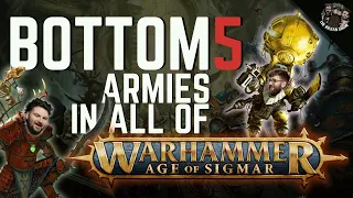 What's our LEAST favourite AGE OF SIGMAR armies? | Warhammer AoS