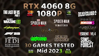 RTX 4060 in 1080P🔥 | 30 Games Tested