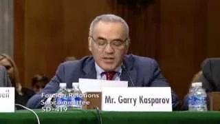 Garry Kasparov Testifies on Russian Agression in Ukraine