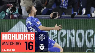 Highlights Getafe CF vs Valencia CF (1-0)